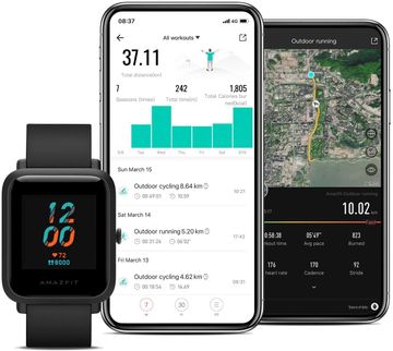 Amazfit™ Bip S Lite smart Watch 30 Horas 8 Modo Deportes