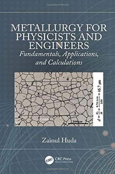 portada Metallurgy for Physicists and Engineers: Fundamentals, Applications, and Calculations (en Inglés)