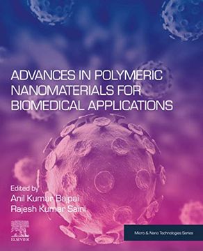 portada Advances in Polymeric Nanomaterials for Biomedical Applications (Micro and Nano Technologies) (en Inglés)