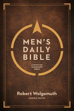 portada CSB Men's Daily Bible, Hardcover (en Inglés)