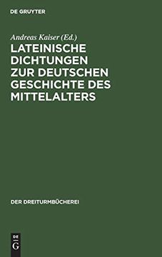 portada Lateinische Dichtungen zur Deutschen Geschichte des Mittelalters 