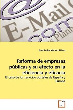 portada reforma de empresas pblicas y su efecto en la eficiencia y eficacia (in English)