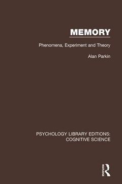portada Memory (Psychology Library Editions: Cognitive Science) (en Inglés)