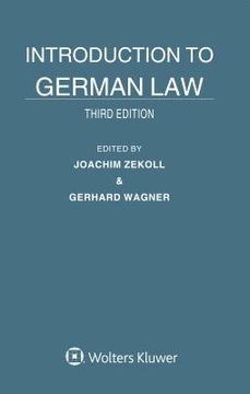portada Introduction to German Law (en Inglés)