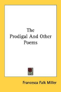 portada the prodigal and other poems (en Inglés)