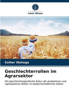portada Geschlechterrollen im Agrarsektor (en Alemán)