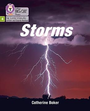 portada Big Cat Phonics for Little Wandle Letters and Sounds Revised - Storms: Phase 4 (en Inglés)