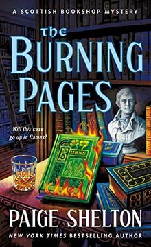 portada The Burning Pages: A Scottish Bookshop Mystery (a Scottish Bookshop Mystery, 7) (in English)