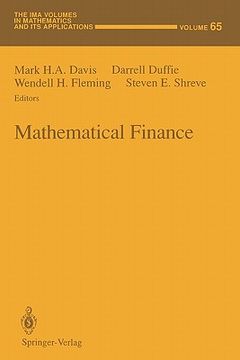 portada mathematical finance (in English)