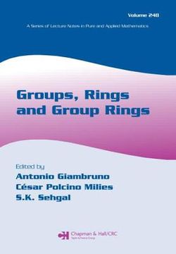 portada Groups, Rings and Group Rings (en Inglés)