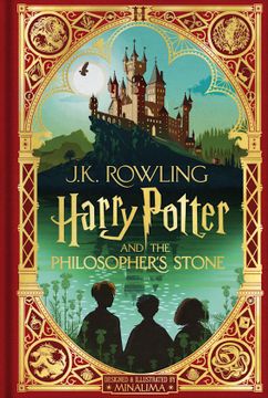 portada Harry Potter and the Philosopher's Stone: Minalima Edition (en Inglés)