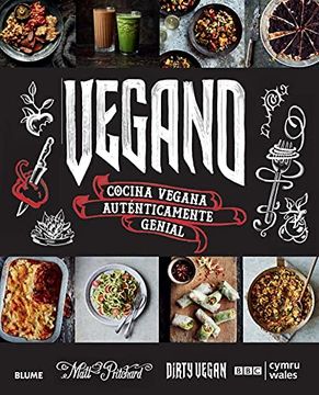 portada Vegano: Cocina Vegana Auténticamente Genial