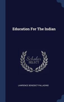 portada Education For The Indian