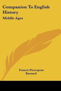 portada companion to english history: middle ages (en Inglés)