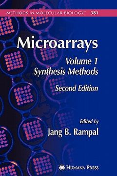 portada microarrays: volume i: synthesis methods (en Inglés)
