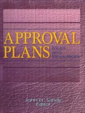 portada Approval Plans: Issues and Innovations (en Inglés)