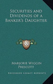 portada securities and dividends of a banker's daughter