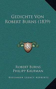 portada Gedichte Von Robert Burns (1839) (en Alemán)