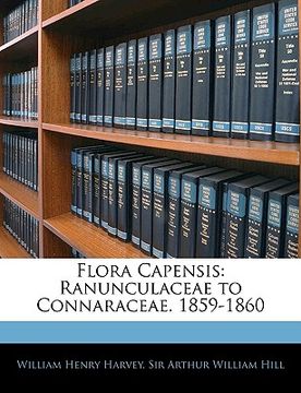 portada flora capensis: ranunculaceae to connaraceae. 1859-1860 (en Inglés)