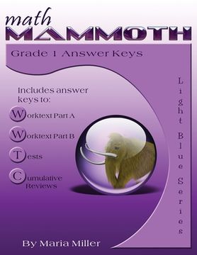 portada Math Mammoth Grade 1 Answer Keys