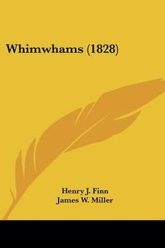 portada whimwhams (1828) (en Inglés)