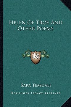 portada helen of troy and other poems (en Inglés)