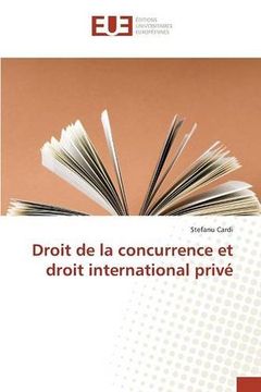 portada Droit de la concurrence et droit international privé (French Edition)