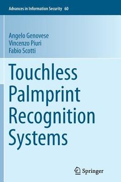 portada Touchless Palmprint Recognition Systems (en Inglés)