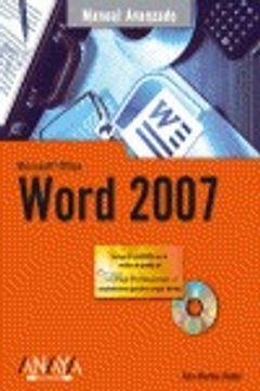 portada Word 2007 (Manuales Avanzados) (in Spanish)