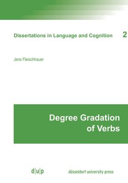 portada Degree Gradation of Verbs (en Inglés)