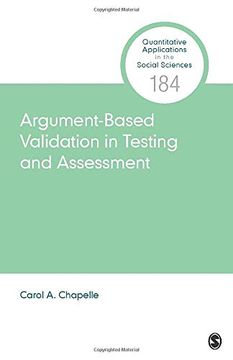 portada Argument-Based Validation in Testing and Assessment (Quantitative Applications in the Social Sciences) (en Inglés)