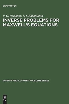 portada Inverse Problems for Maxwell's Equations (Inverse and Ill-Posed Problems Series) (in English)