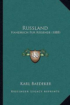 portada russland: handbuch fur reisende (1888) (in English)