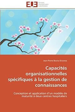 portada Capacites Organisationnelles Specifiques a la Gestion de Connaissances