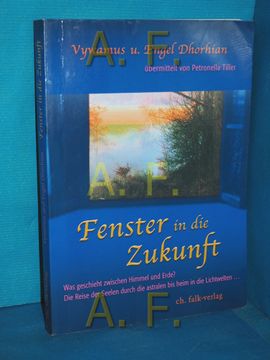 portada Fenster in die Zukunft: [Was Geschieht Zwischen Himmel und Erde? , die Reise der Seelen Durch die Astralen bis Heim in die Lichtwelten. ]. Vywamus und Engel Dhorhian. Übermittelt von Petronella Tiller (en Alemán)