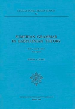 portada Sumerian Grammar in Babylonian Theory (en Inglés)