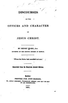 portada Discourses on the offices and character of Jesus Christ