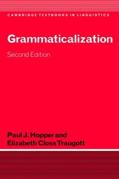 portada Grammaticalization (Cambridge Textbooks in Linguistics) (en Inglés)