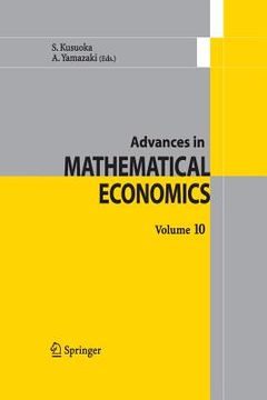 portada Advances in Mathematical Economics Volume 10 (en Inglés)