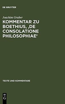 portada Kommentar zu Boethius 'de Consolatione Philosophiae' (en Alemán)