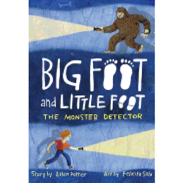 portada The Monster Detector (Big Foot and Little Foot #2) (en Inglés)