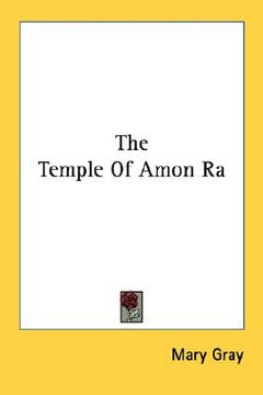 portada the temple of amon ra (in English)