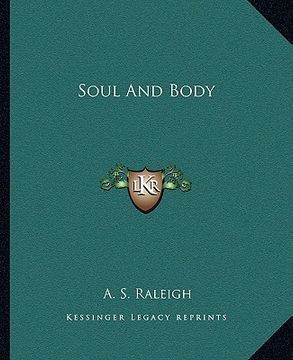 portada soul and body (en Inglés)