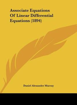 portada associate equations of linear differential equations (1894) (en Inglés)