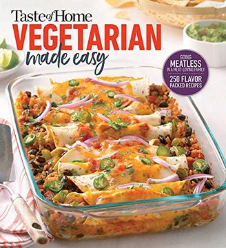 portada Taste of Home Vegetarian Made Easy: Going Meatless in a Meat Loving Family (en Inglés)