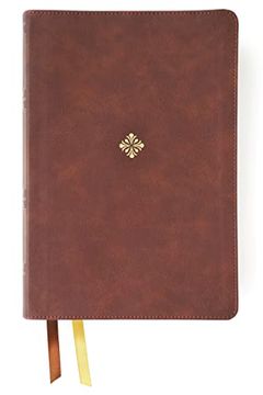 portada Nkjv, Thompson Chain-Reference Bible, Large Print, Leathersoft, Brown, red Letter, Thumb Indexed, Comfort Print (en Inglés)