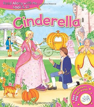 portada Read Along With me: Cinderella (Book & cd) (Read Along Book cd) (en Inglés)