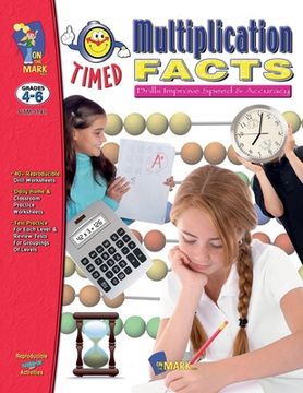 portada Timed Multiplication Drill Facts Grades 4-6 (in English)