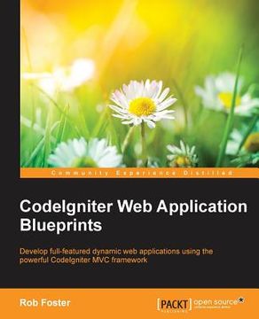 portada CodeIgniter Web Application Blueprints (en Inglés)