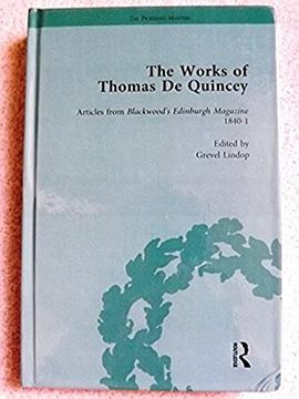 portada The Works of Thomas de Quincey, Part II Vol 12 (en Inglés)